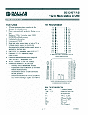 DataSheet DS1245Y pdf